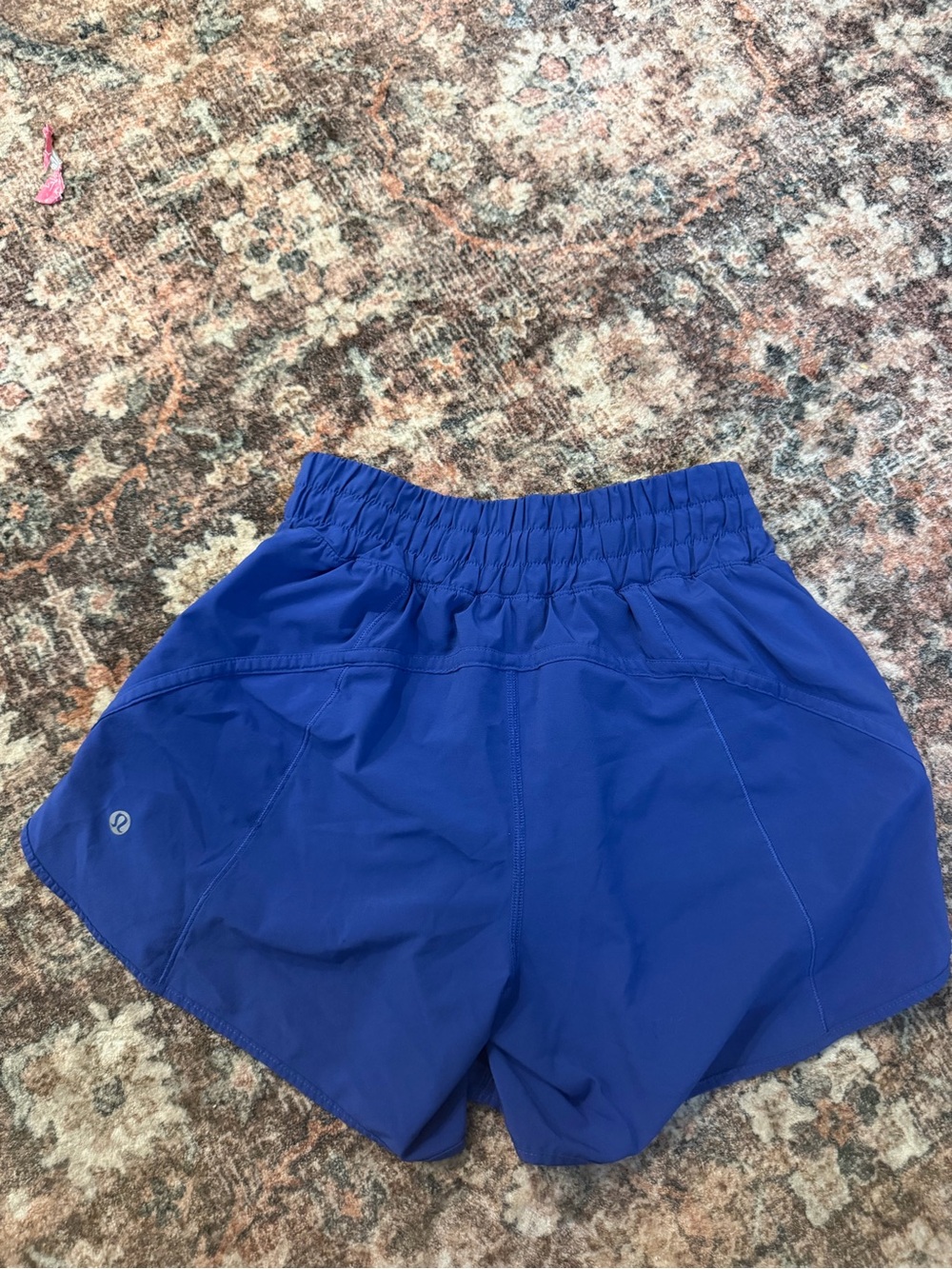 lululemon athletica Womens Cobalt Blue Running Shorts